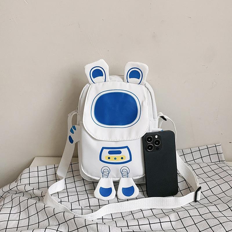 Lightweight Cartoon Crossbody Bag For Students - Pink 9