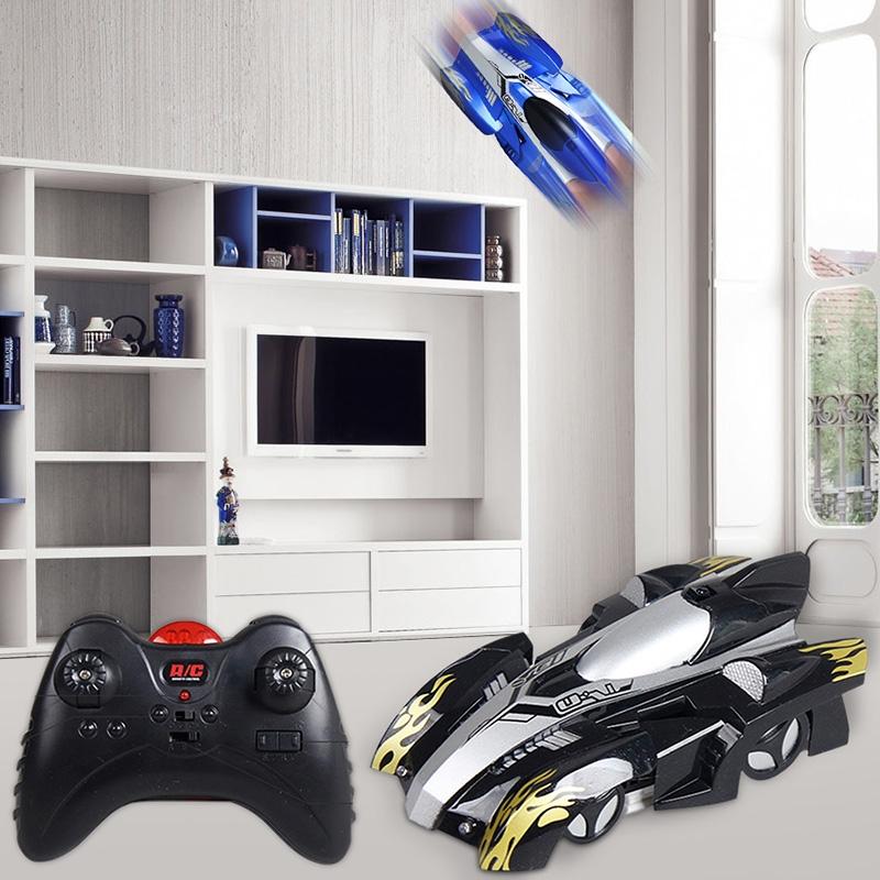 360 Degree Rotating Rc Car with Led Lights - Wall Climber 9