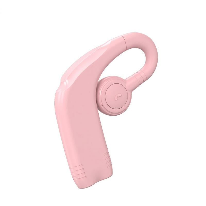 Bluetooth V5.2 Single Earhook Business Headset - M99 - Black + Red 11