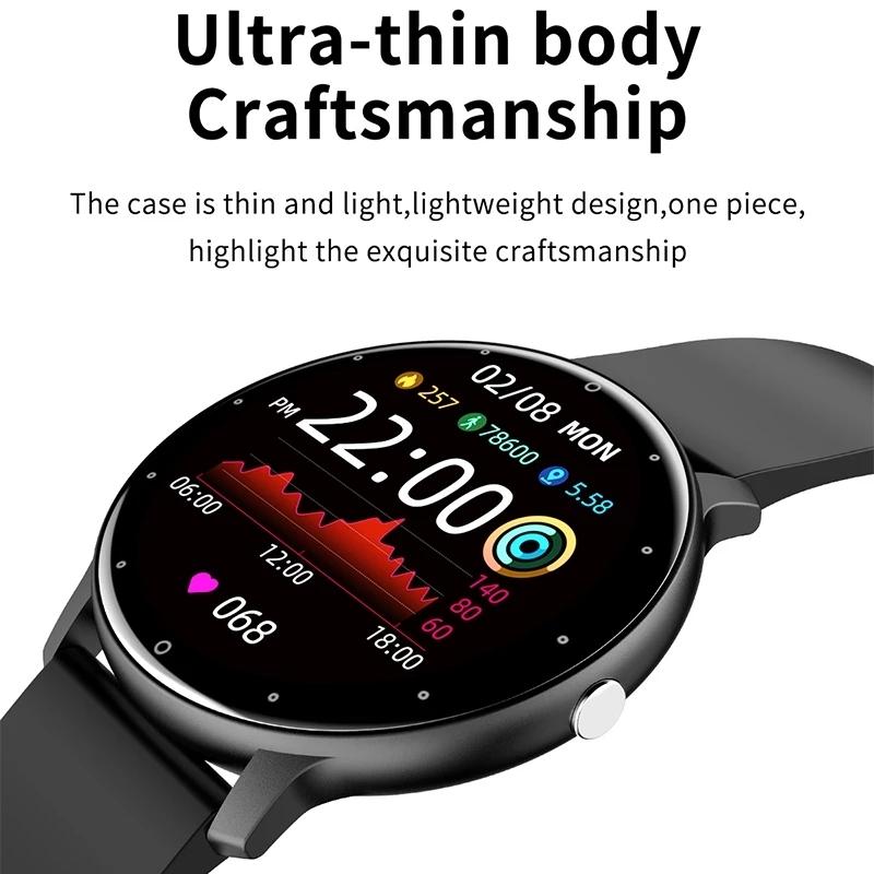 Smart Watch With Heart / Bp / Oxygen / Sleep Monitoring - Ip67 Waterproof - Pink 4