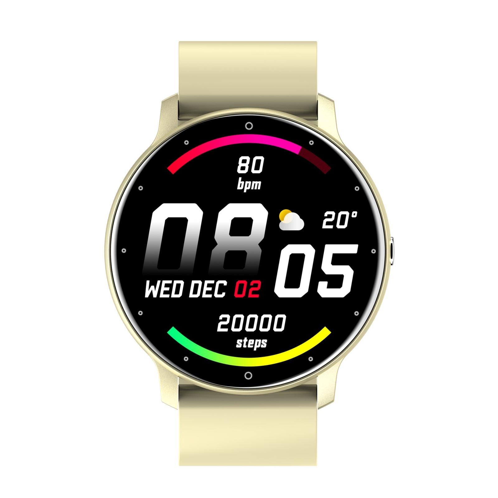 Smart Watch With Heart / Bp / Oxygen / Sleep Monitoring - Ip67 Waterproof - Pink 11