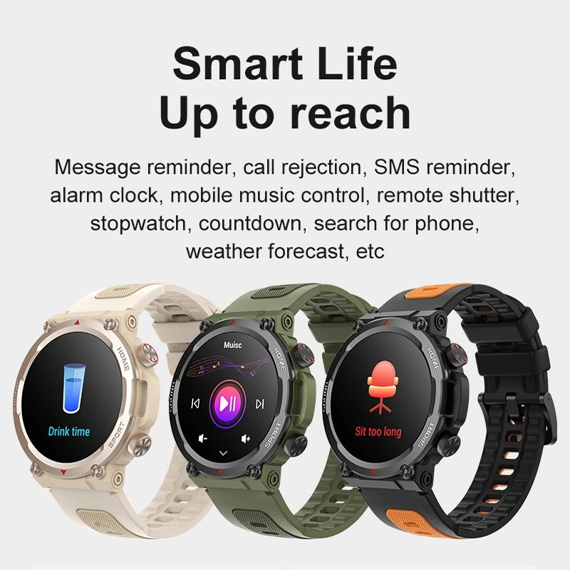 Waterproof Smart Watch With Heart Rate & Sleep Monitoring - Green 11