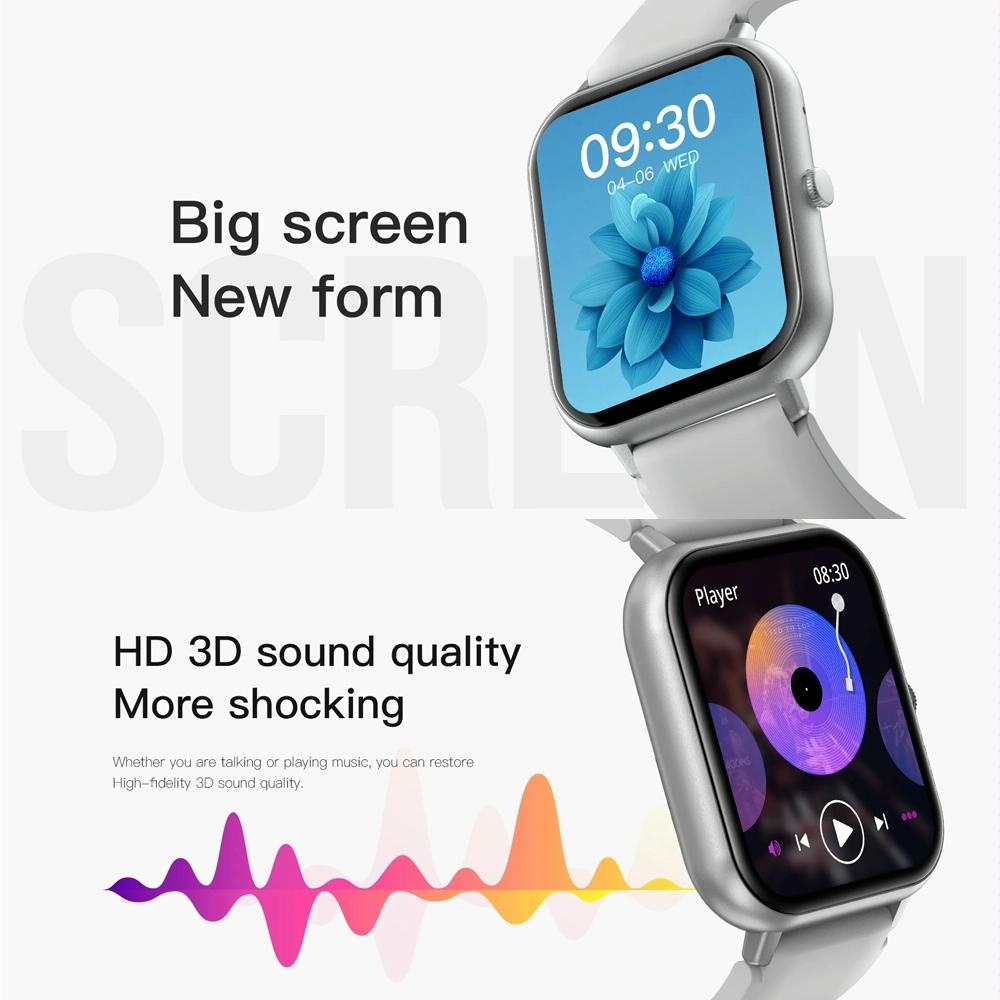 1.83 Inch Touch Screen Ai Voice Heart Rate / Blood Oxygen / Blood Pressure / Sleep Monitoring Bluetooth Smartwatch - Pink 11
