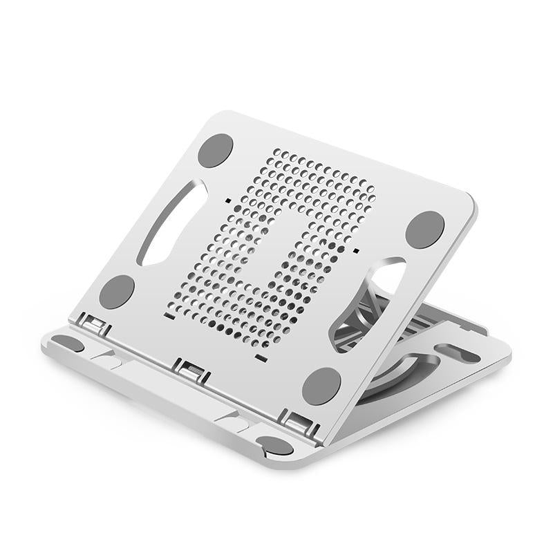 Adjustable Laptop Cooling Stand - Foldable Design - Pink 13
