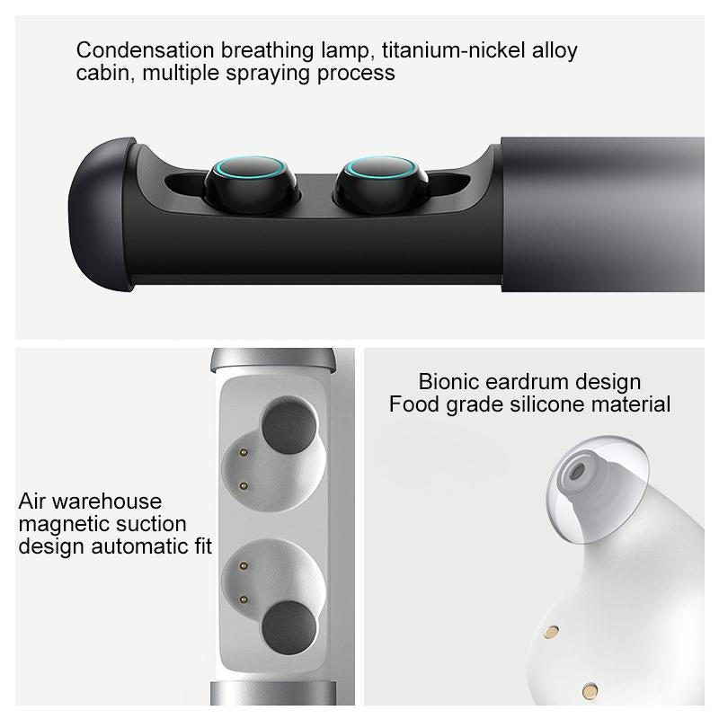 True Wireless Bluetooth Game Headset with Noise Reduction - J2 - Blue 3
