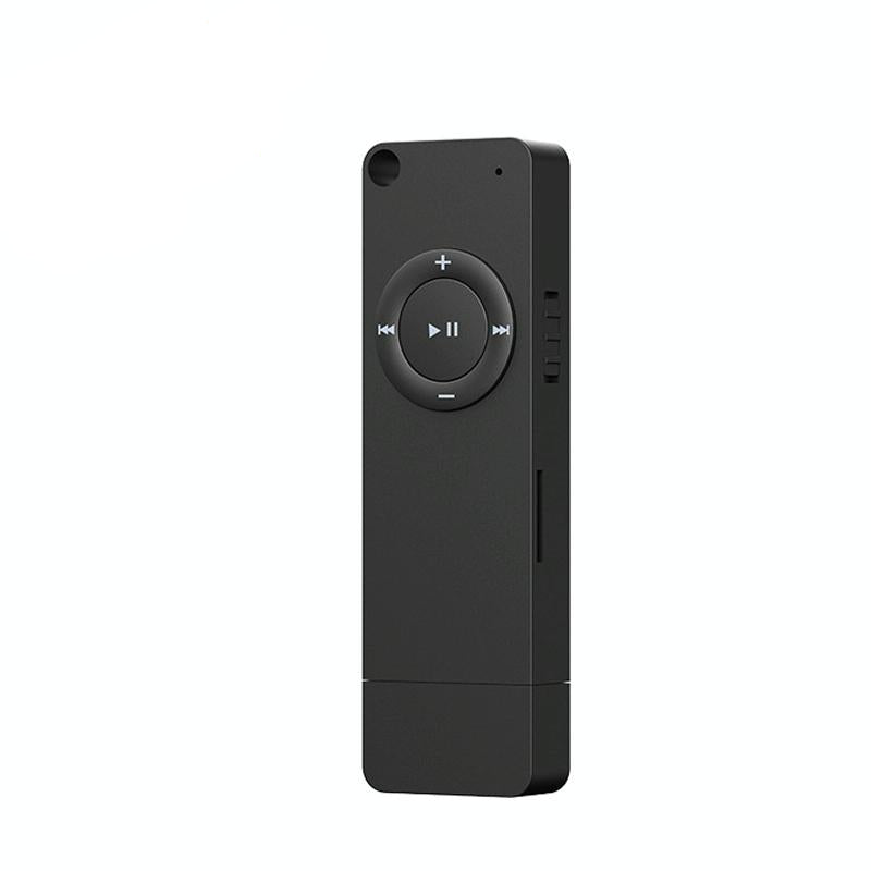 Bluetooth Mp3 Player With U Disk Design 32Gb Memory - Green