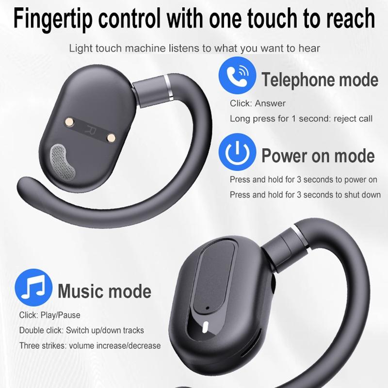 Wireless Stereo Earphones with Charging Case - Outdoor Sound - Purple 9