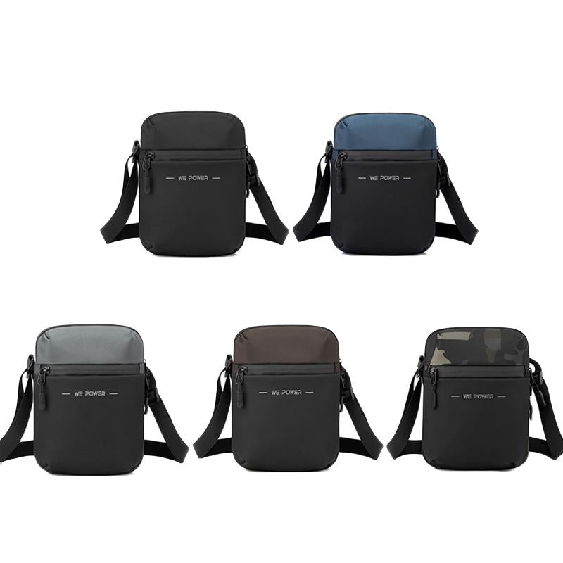 Simple Men Crossbody Bag Business Casual Shoulder Sling For Everyday Use - Dark Blue 4