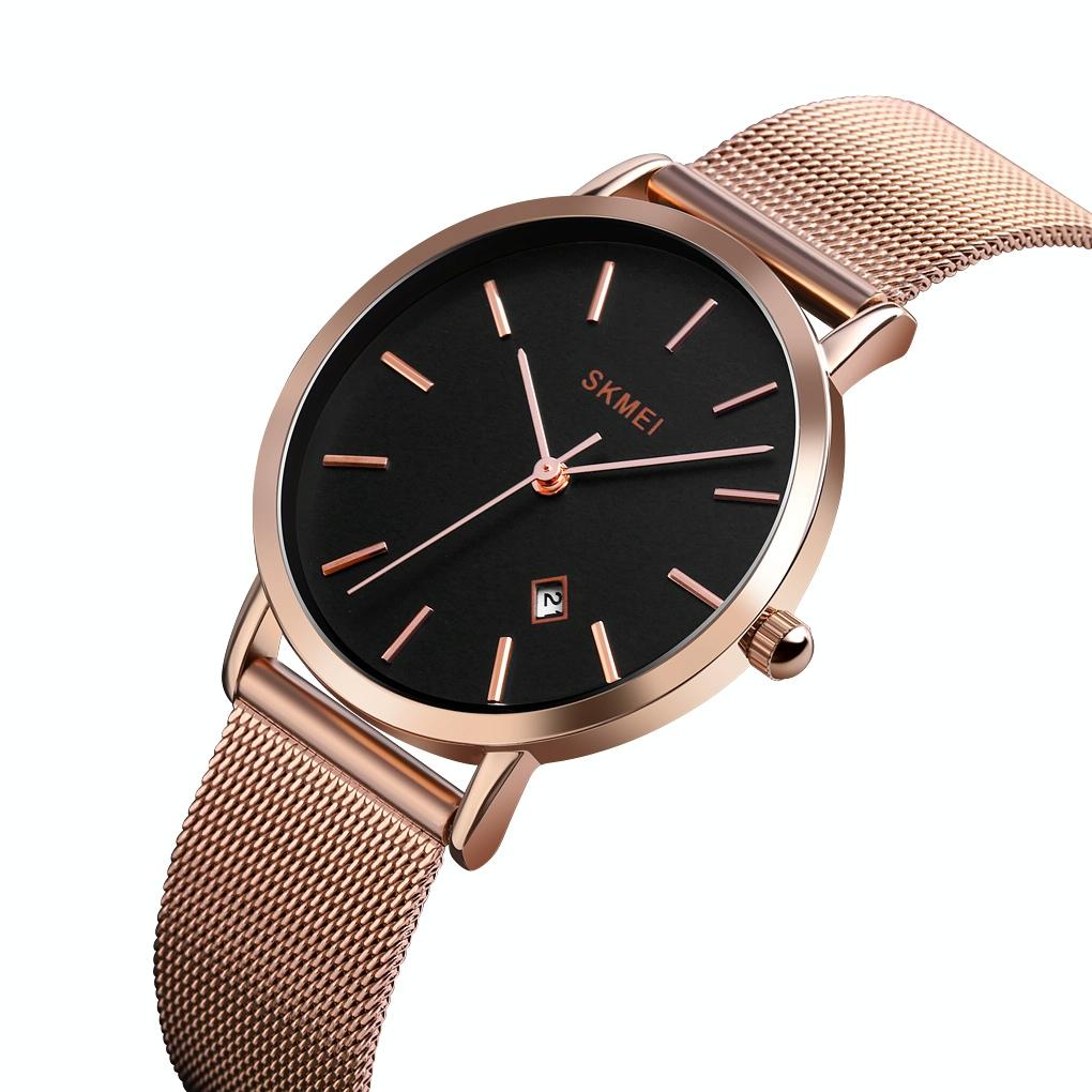 Simple Business Women Watch - Fashion Europe & America - Gold 7