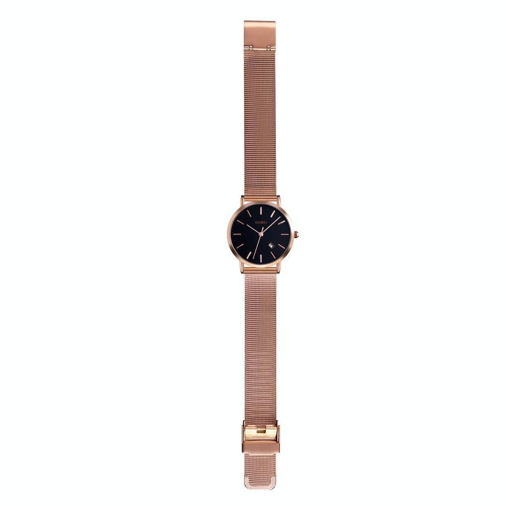 Simple Business Women Watch - Fashion Europe & America - Gold 9