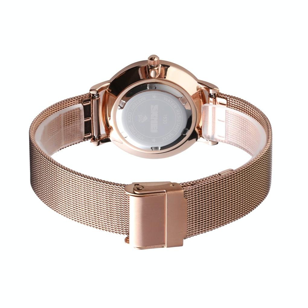 Simple Business Women Watch - Fashion Europe & America - Gold 10