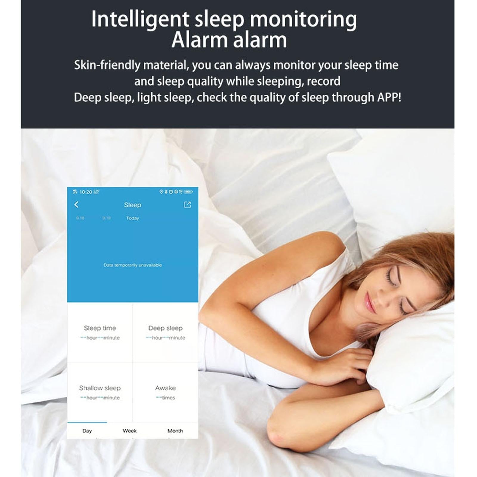 Waterproof Smart Bracelet With Colour Screen - Ip67 - Blue 8
