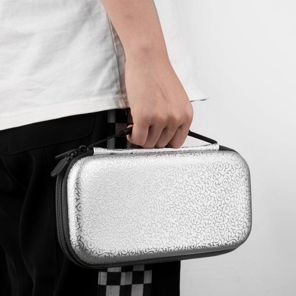 Nintendo Switch Storage Bag with Dragon Claw Pattern - Silver 10
