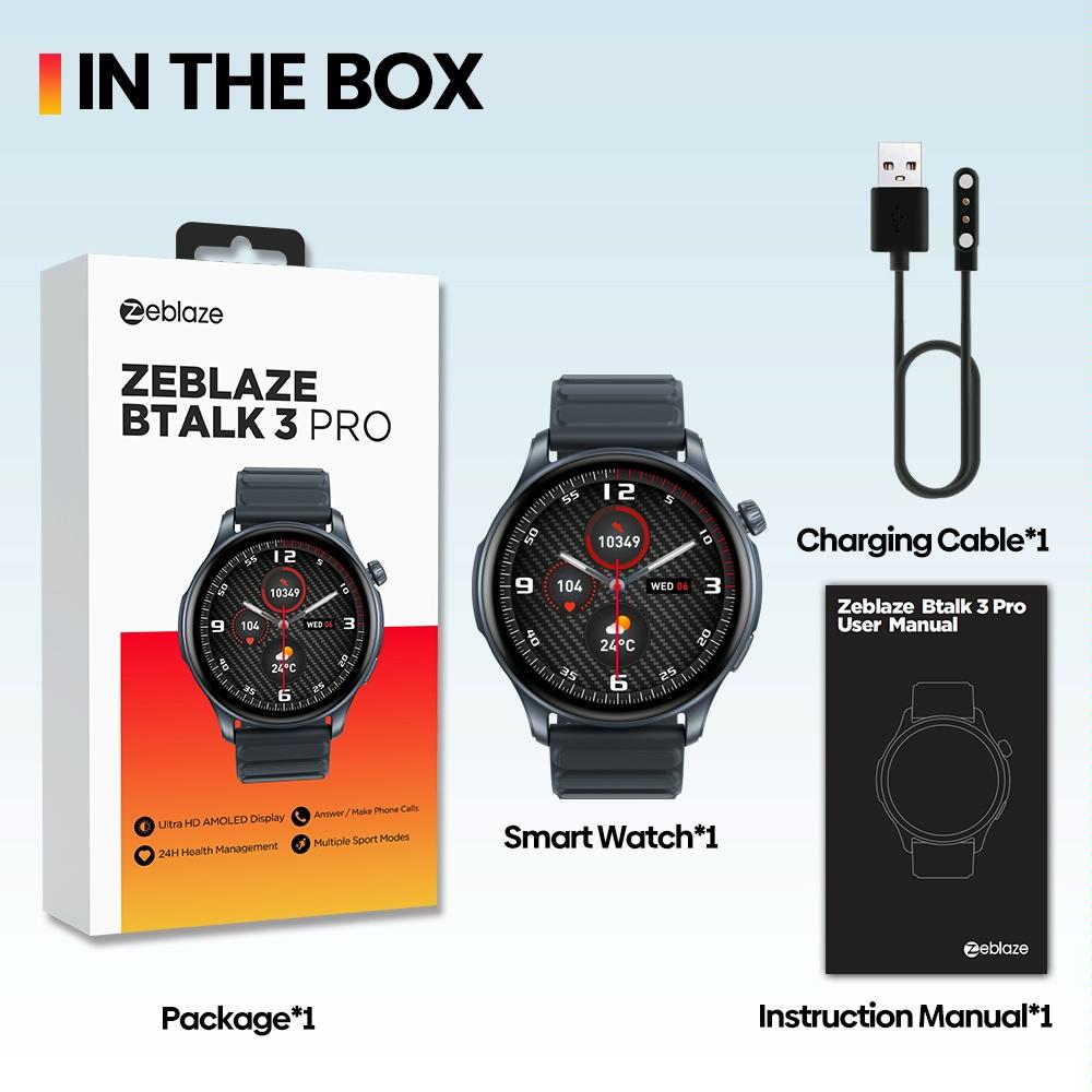 1.43 Inch Bt5.2 Fitness Smart Watch With Health Monitor - Blue 10