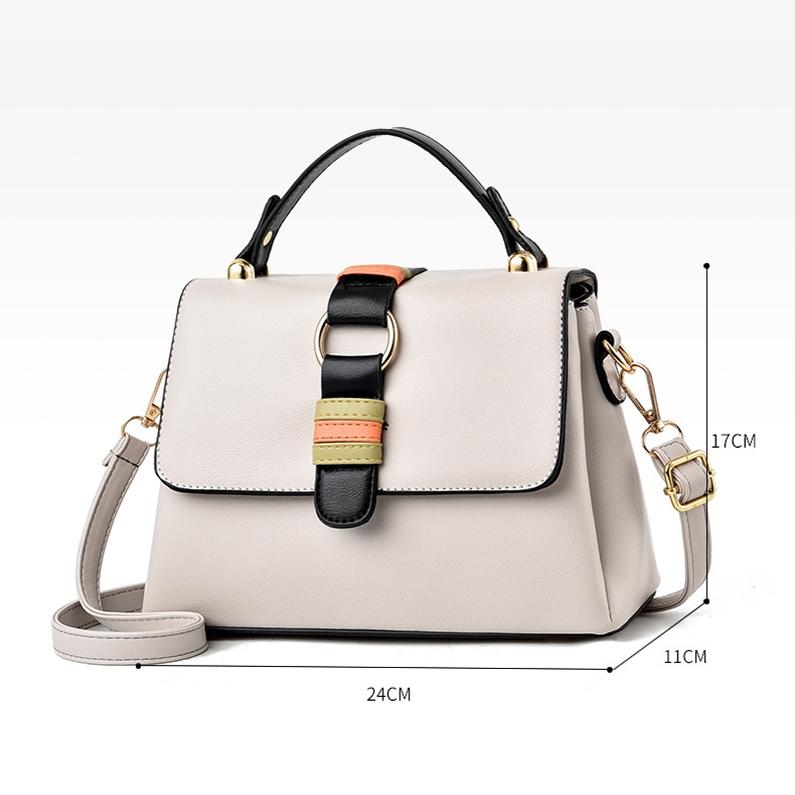 Versatile Small Square Handbag For Women - Orange 4