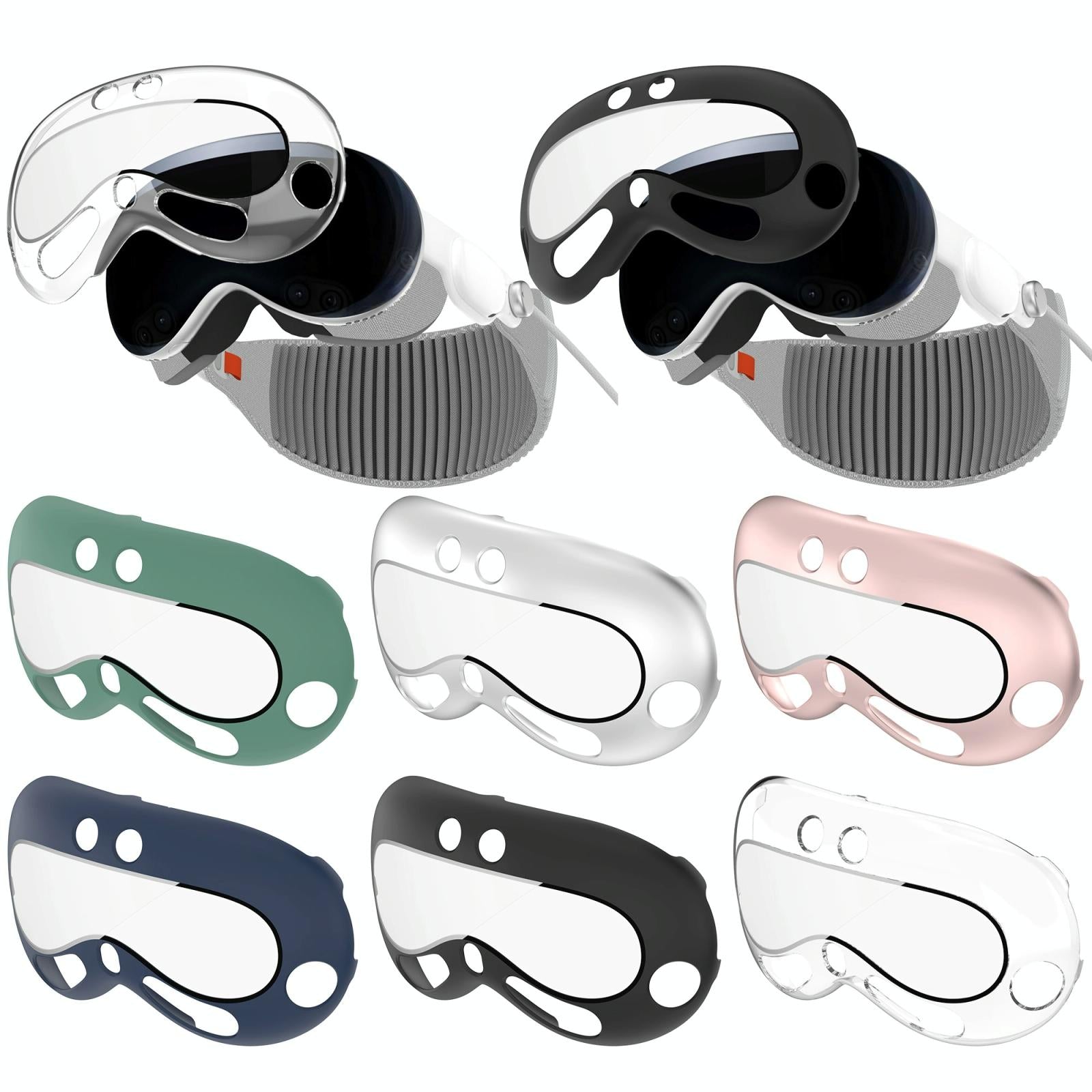 Apple Vision Pro Vr Glasses Film - Toughened Protective Cover - Sliver 4