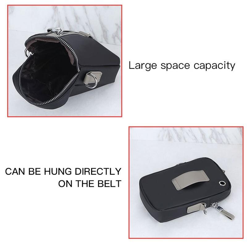 Large Capacity Men Shoulder Bag Grey 7