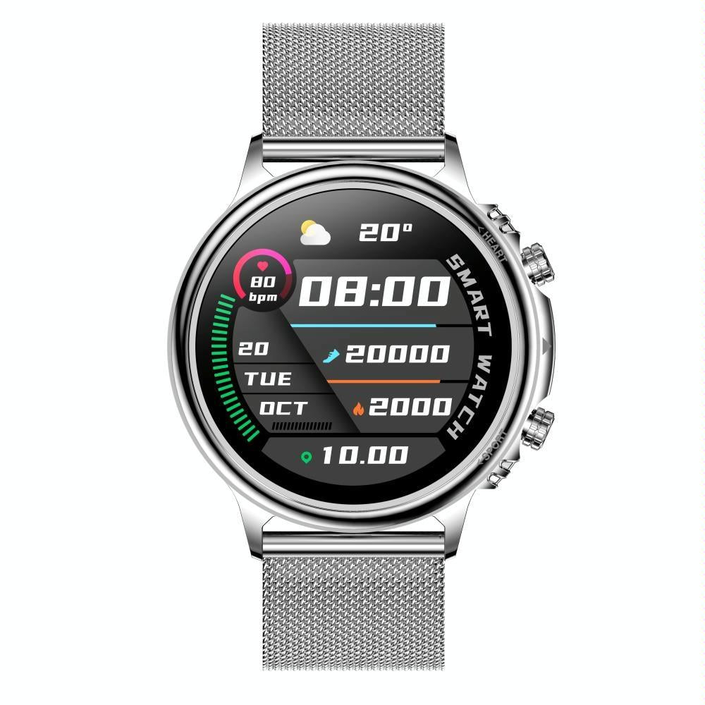 Smart Steel Watch With Colour Screen - Silver 3