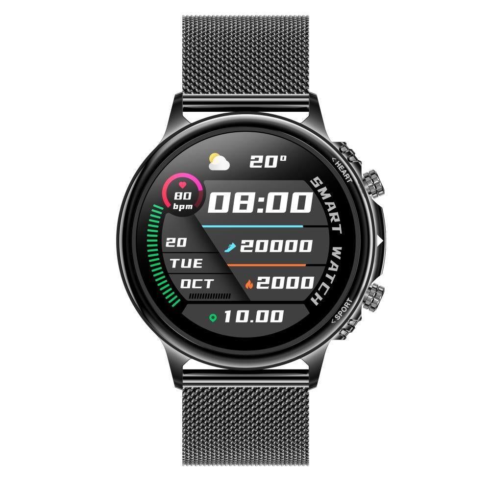 Smart Steel Watch With Colour Screen - Silver 8