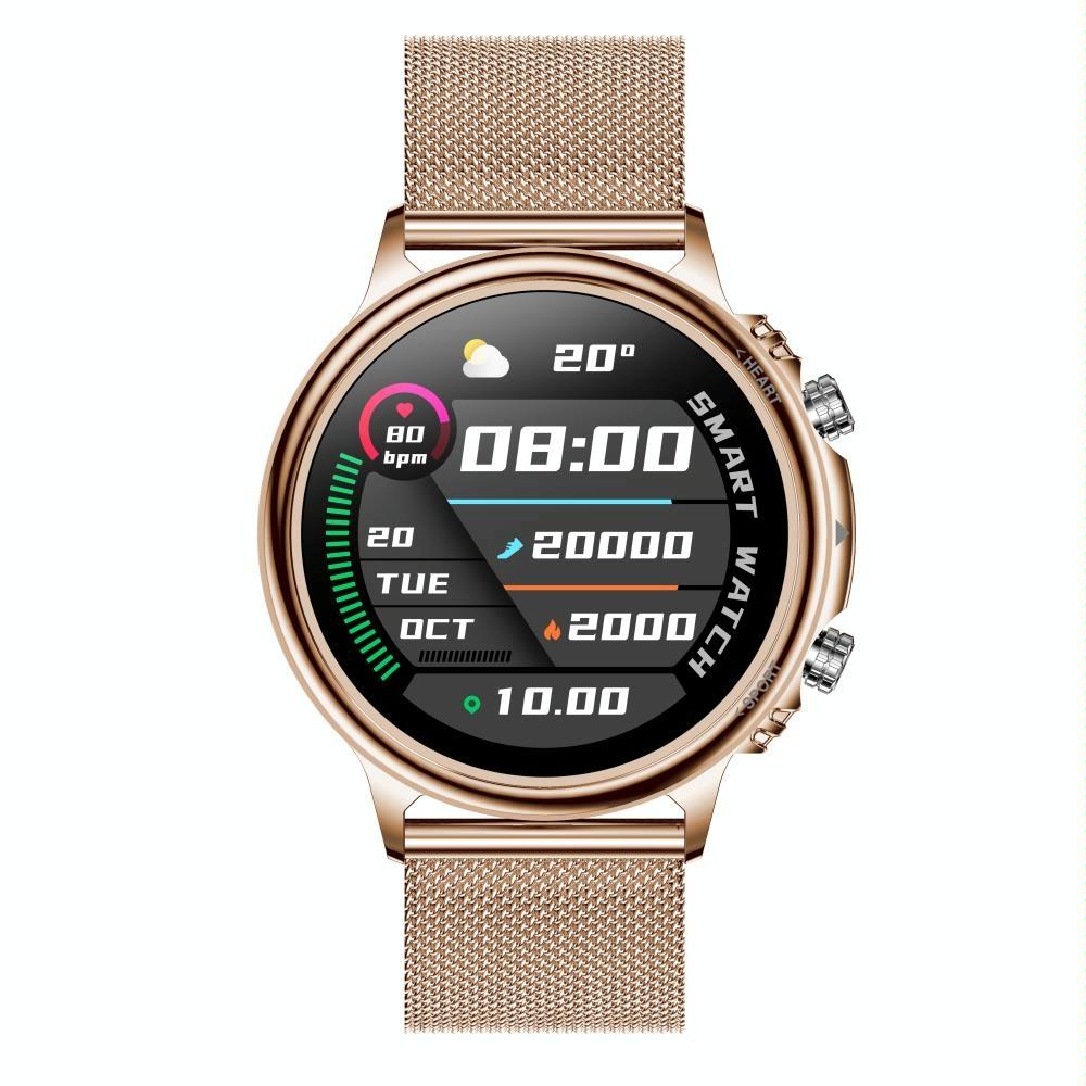 Smart Steel Watch With Colour Screen - Silver 10