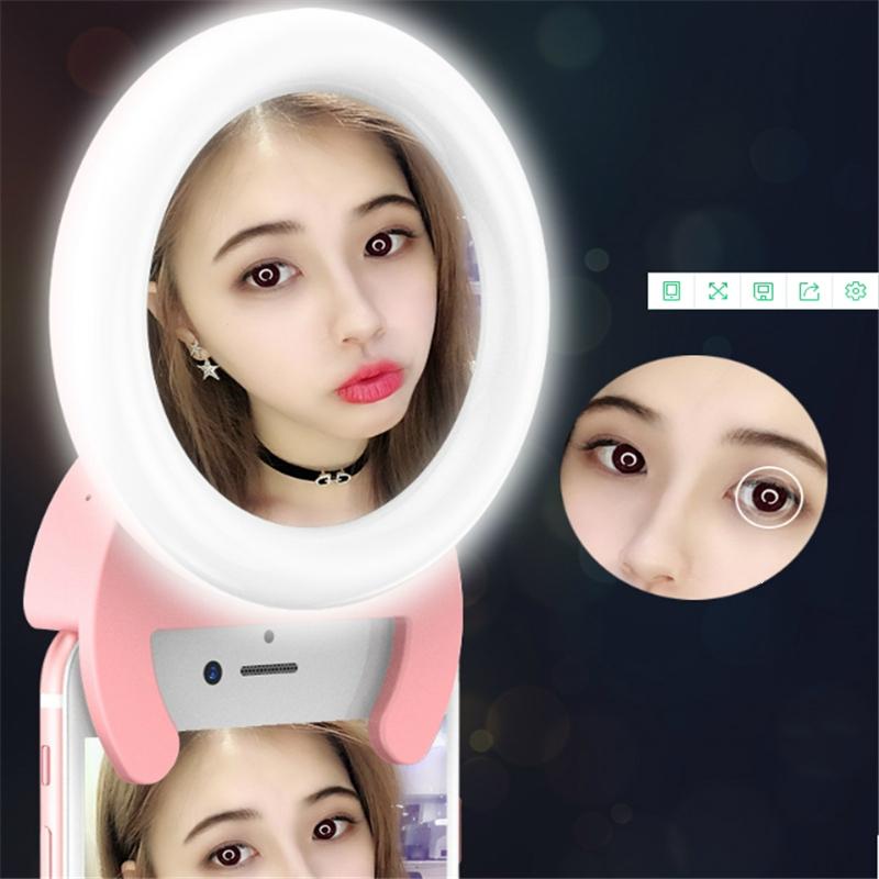 Portable Handheld Live Light for Mobile Self-timer - Yellow 11