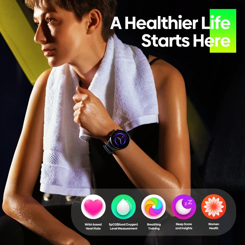 1.39 Inch Screen Ip68 Smart Watch Supports Voice Calling / Health Monitoring - Pink 8