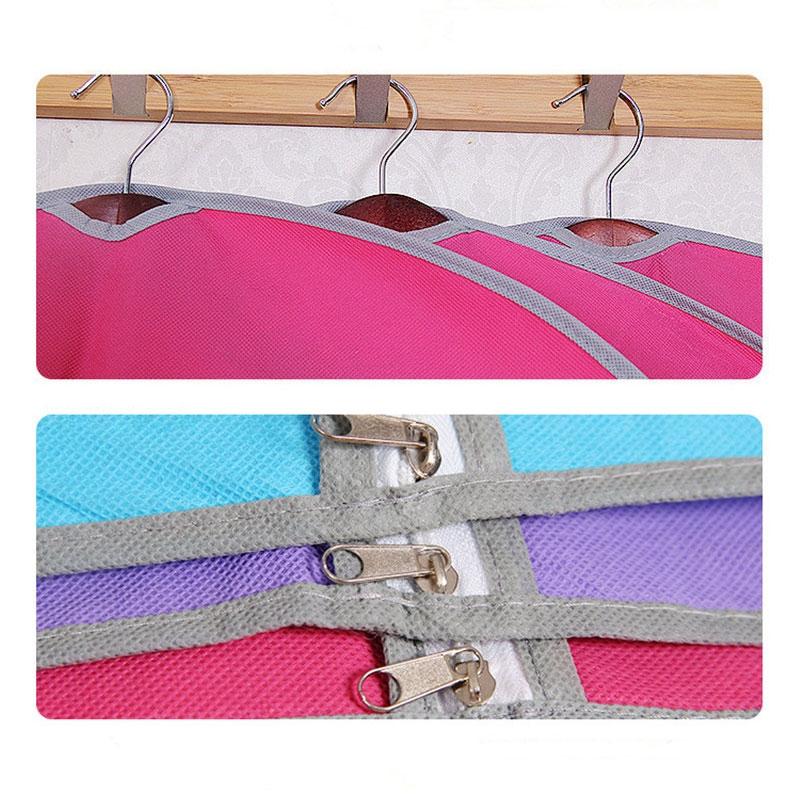 Blue Garment Suit Coat Dust Cover for Wardrobe Storage 5