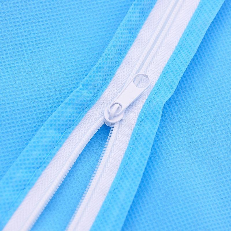 Blue Garment Suit Coat Dust Cover for Wardrobe Storage 6