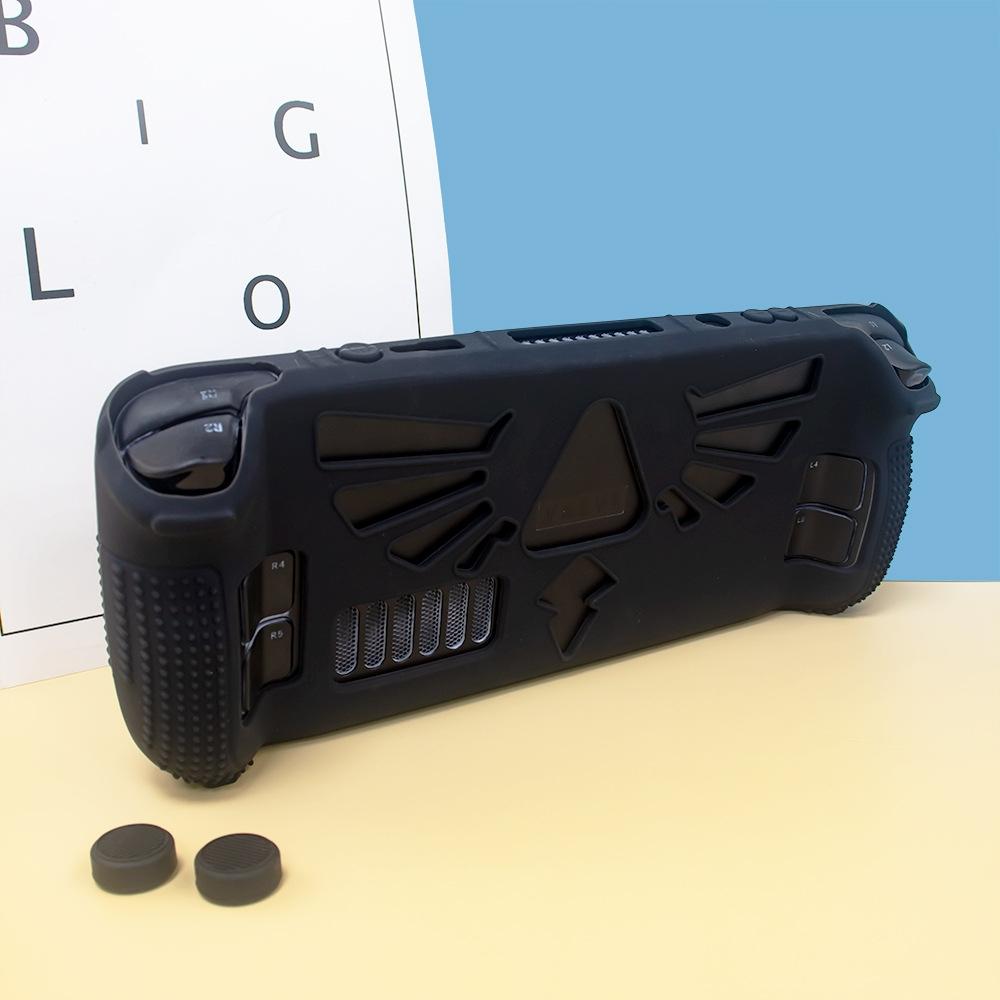 Silicone Protective Case with Holder for Steam Deck v V4-1 Pocket Consoles - Green 13