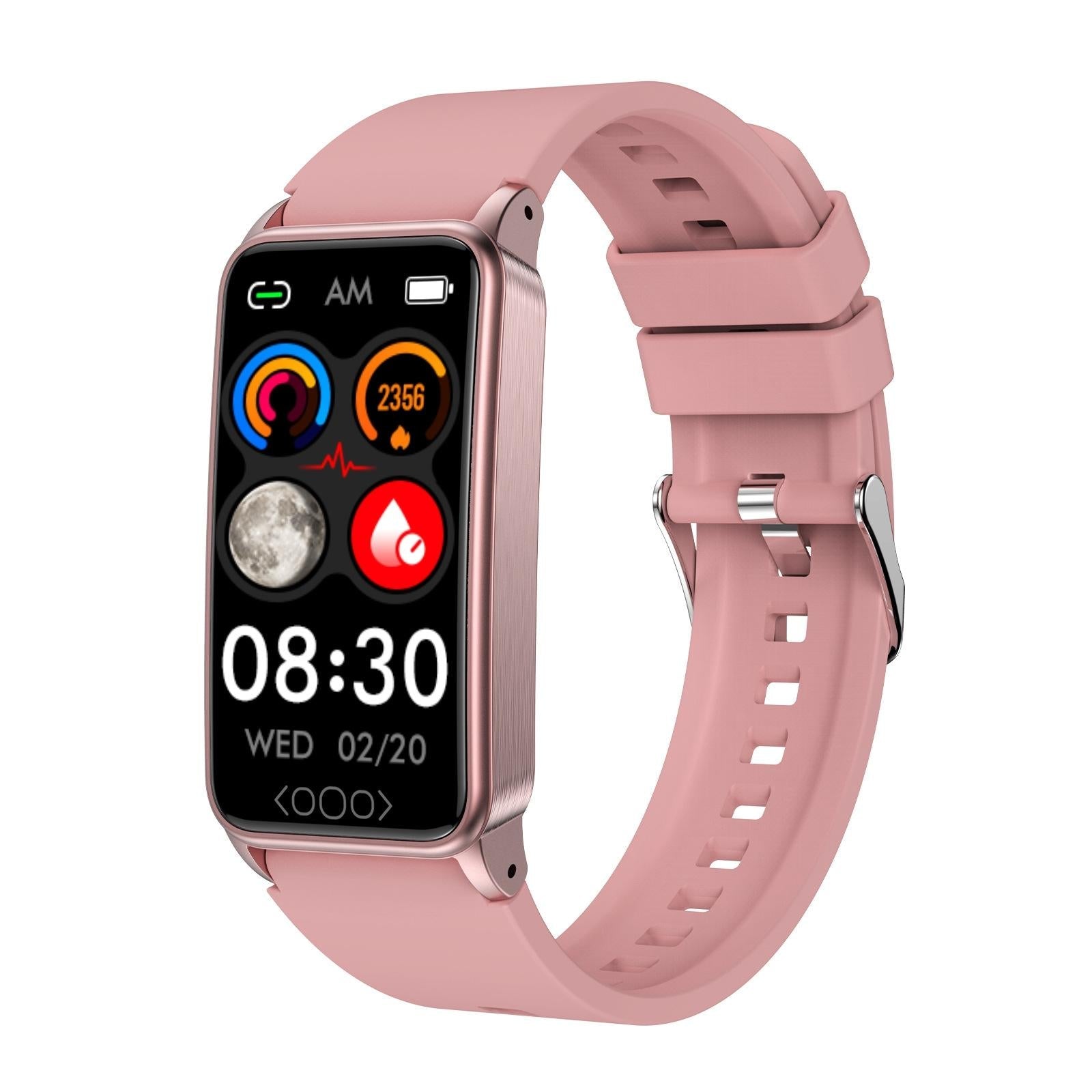 Uric Acid Blood Lipids And Heart Rate Tracker - Pink