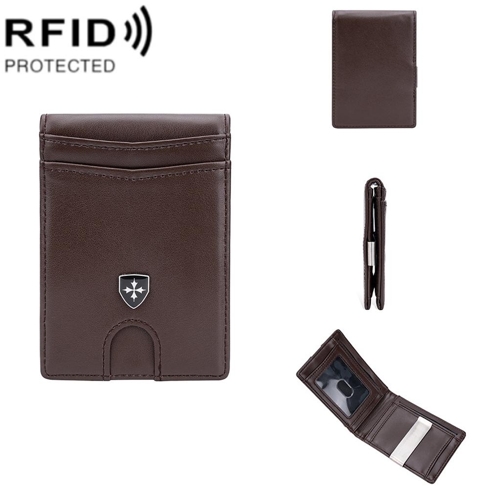 Secure Multi-card Wallet with Rfid Protection - Black Orange 11