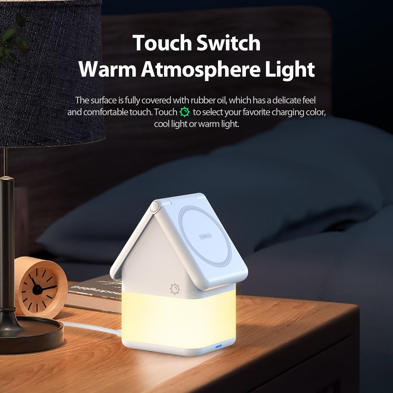 4 In 1 15W Magnetic Wireless Charger White 10