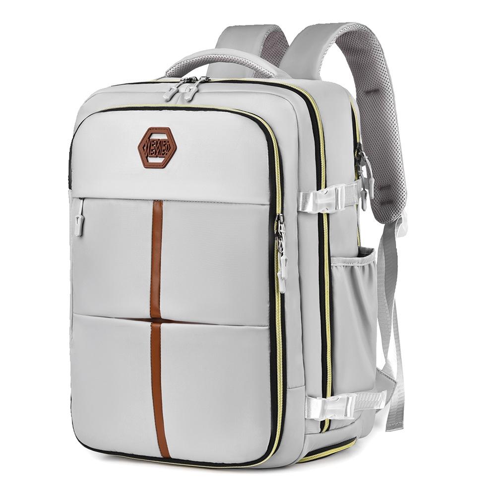 Large Capacity Travel Shoulder Bag For Students - Green 14