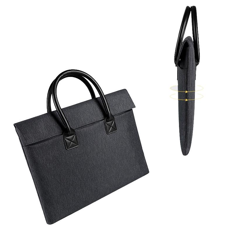 13.3 Inch Waterproof Laptop Case - Portable - Mysterious Black 4