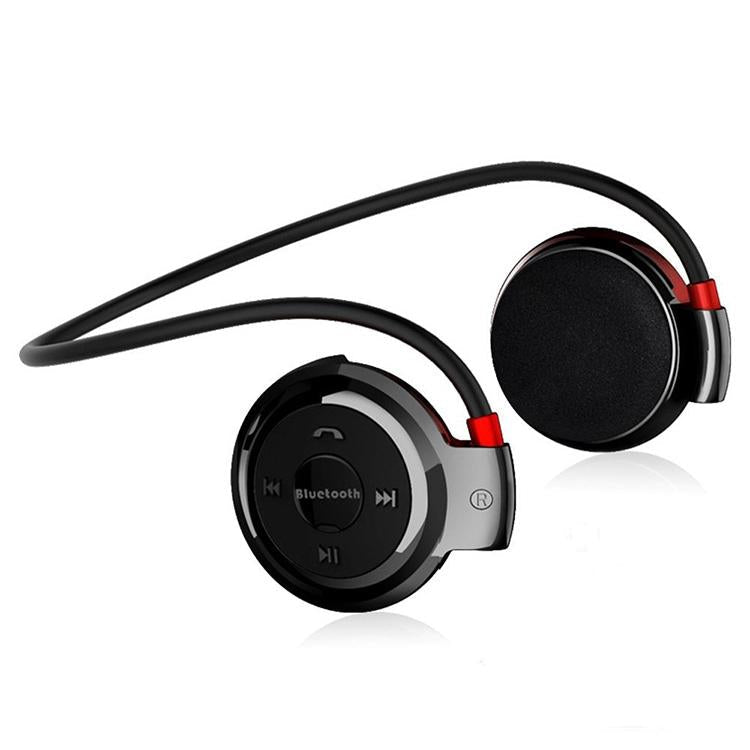 Wireless Mini-503 Earphones with Fm Radio & 32gb Tf Card Support - Blue