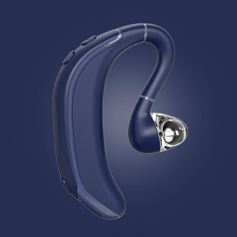 Business Bluetooth Earphones - Left / Right Rotation - Blue 10