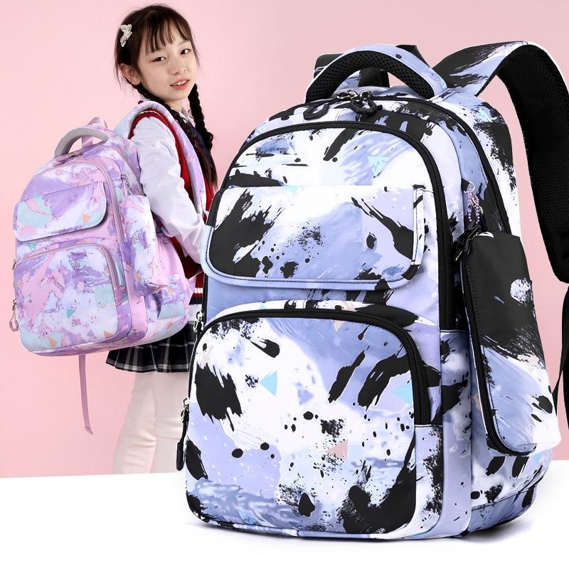 Backpack Set with Lunch Bag & Pencil Case for Kids - Black 3