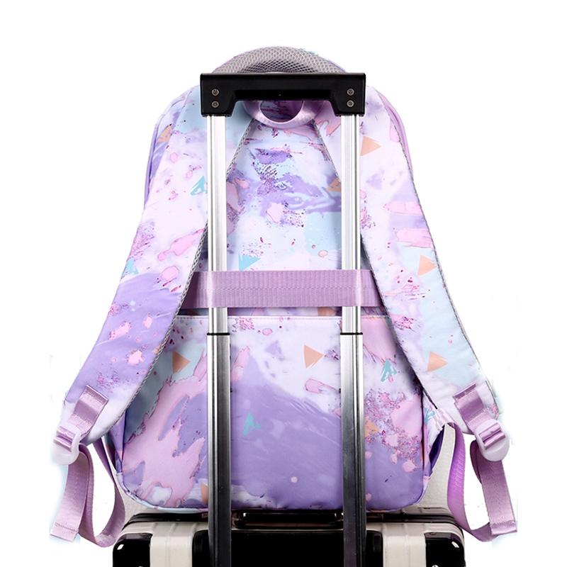 Backpack Set with Lunch Bag & Pencil Case for Kids - Black 5