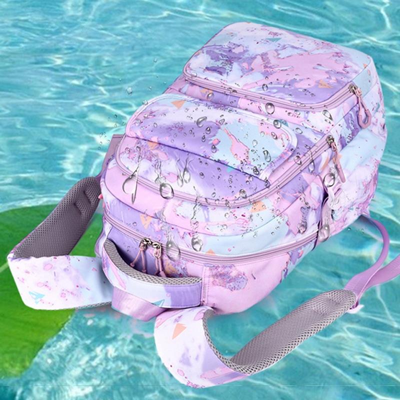 Backpack Set with Lunch Bag & Pencil Case for Kids - Black 8