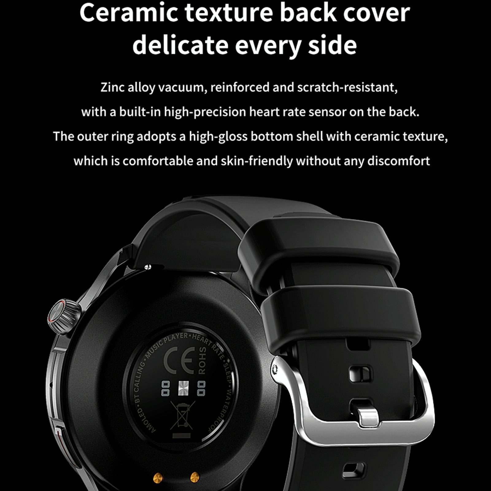 1.43 Inch Bt5.1 Smart Sport Watch With Health Monitoring - Grey 12
