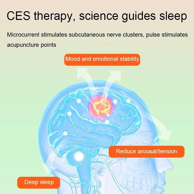 Handheld Sleep Aid For Home Physiotherapy Microcurrent Pulse Therapy - Light Green 5