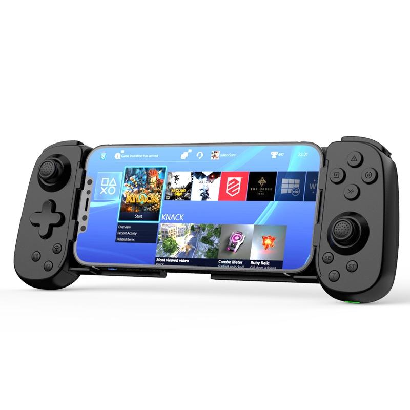 Foldable Tooth Controller for Gaming - White Red 3