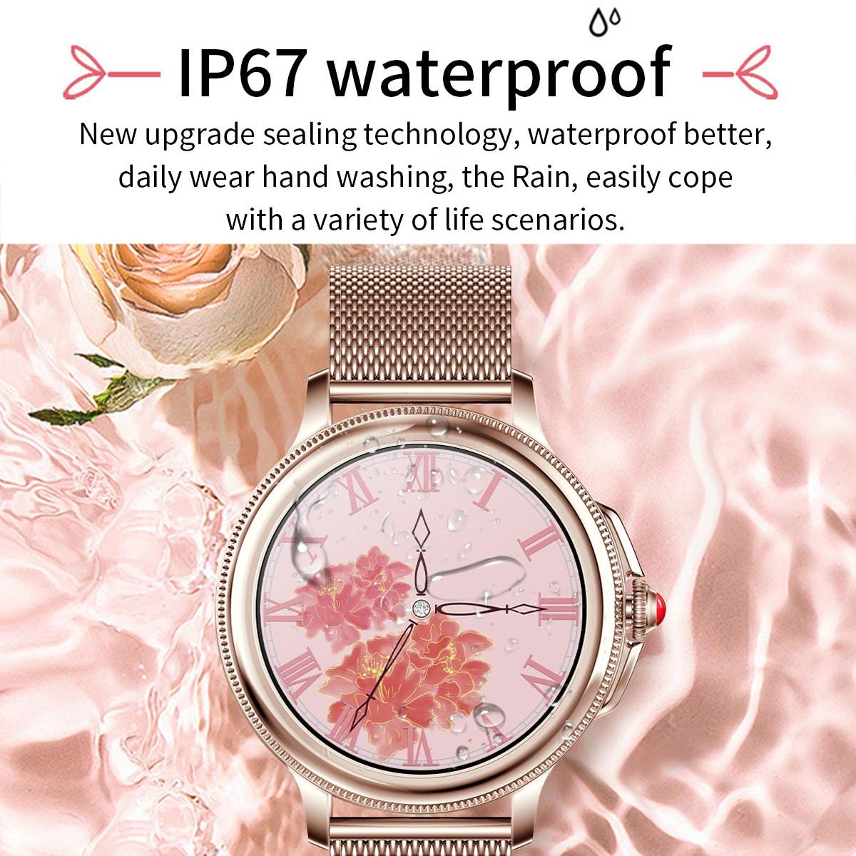 Smart Wristband With Waterproof Heart Rate And Blood Pressure Monitoring - Silver 12