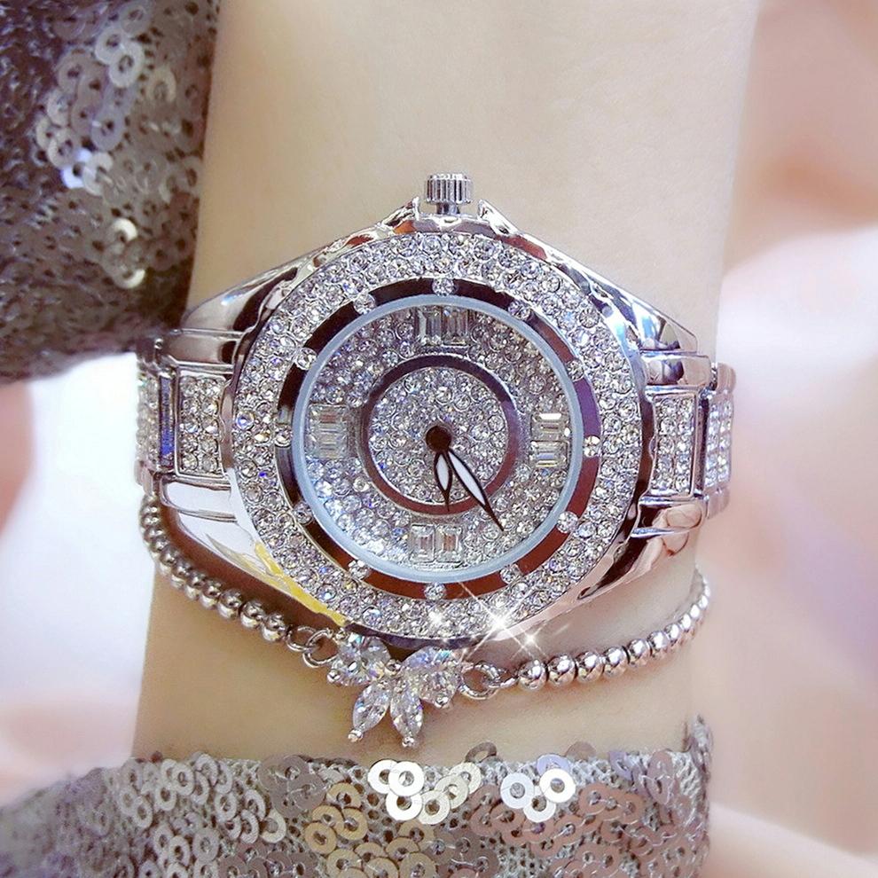 Full Diamond Women Watch - Niche Collection - Rose Gold 3