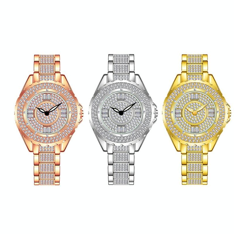 Full Diamond Women Watch - Niche Collection - Rose Gold 4