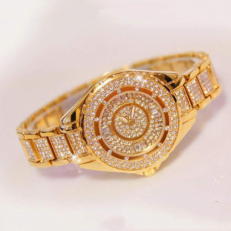 Full Diamond Women Watch - Niche Collection - Rose Gold 12