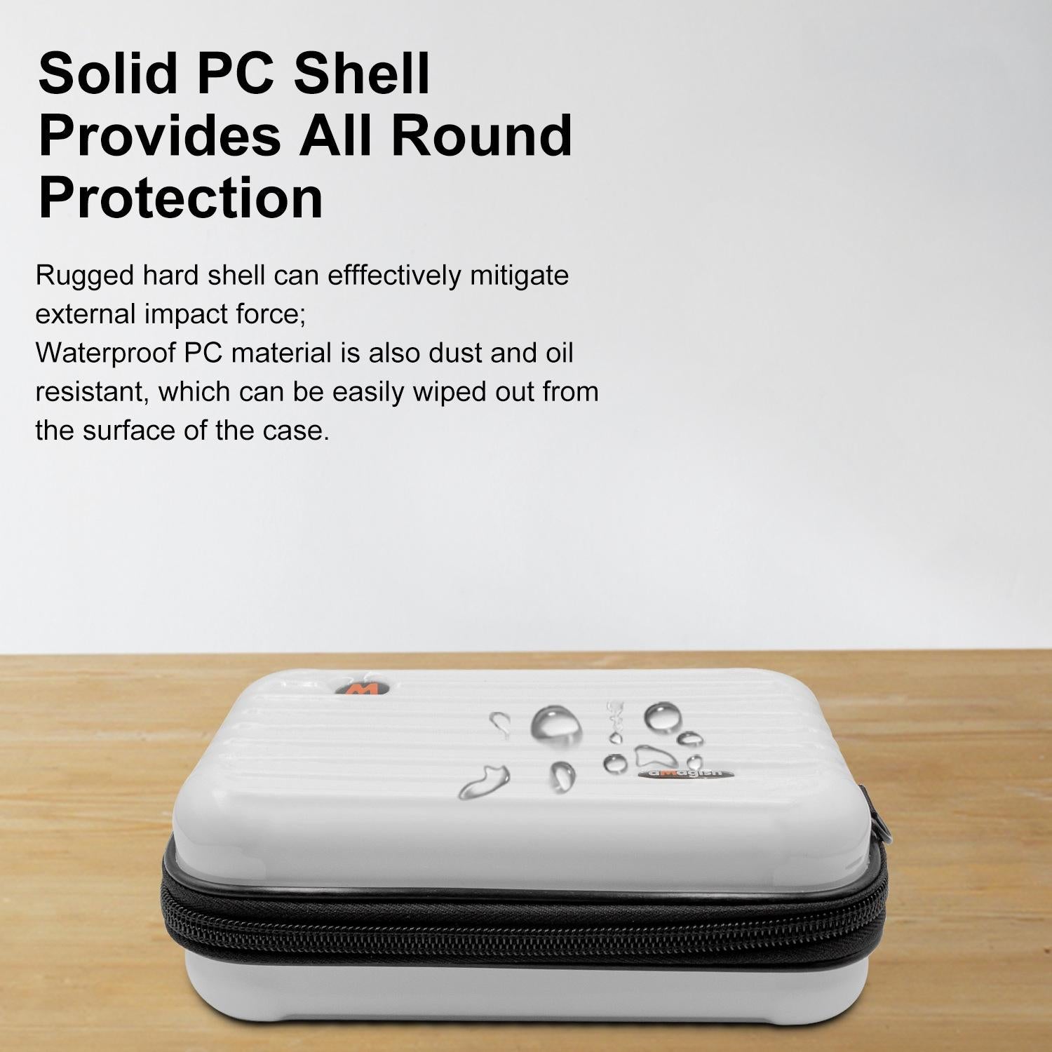 Small Protective Storage Bag for Magisn Accessories - Pearl White 10