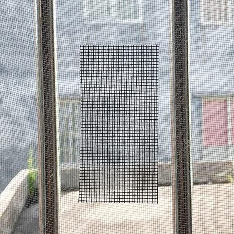 Anti-mosquito Window Screen Curtain - Repair Subsidy - Black 3