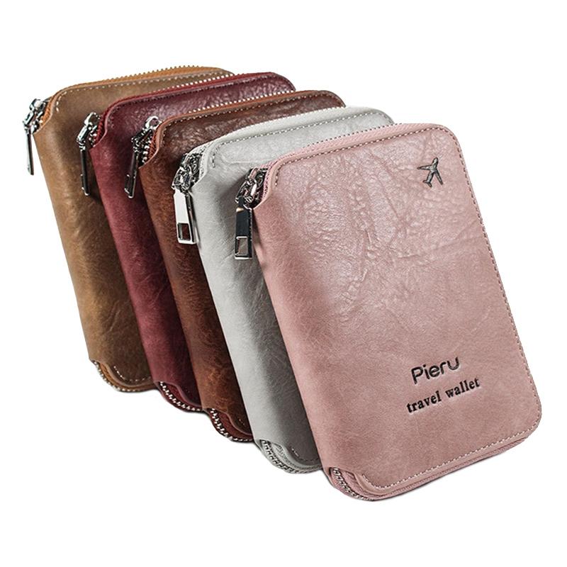 Rfid-blocking Travel Document Pouch - Pink 4