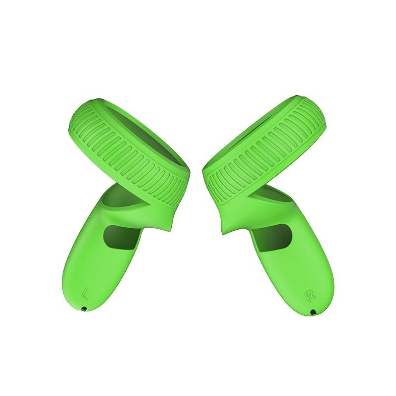 Meta Quest Vr Handle Cover - Silicone - Luminous Green 4